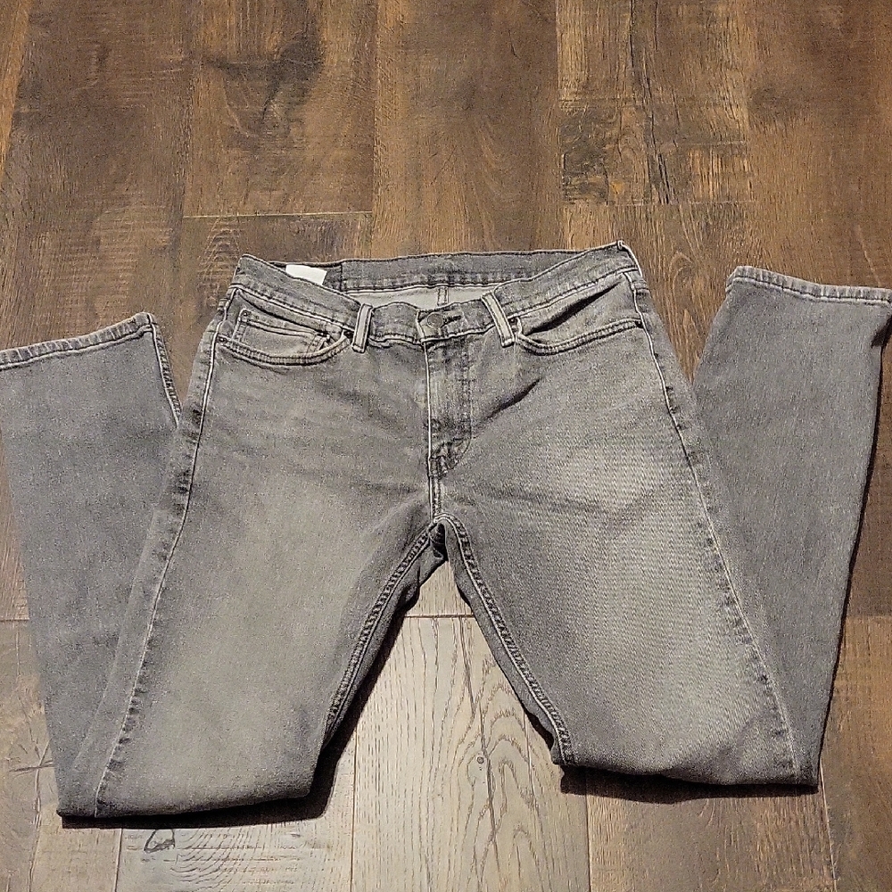 Signature by Levi Strauss Men's Charcoal Slim Jeans